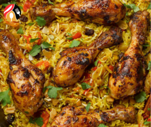 Grilled Chicken Biryani Recipe-1