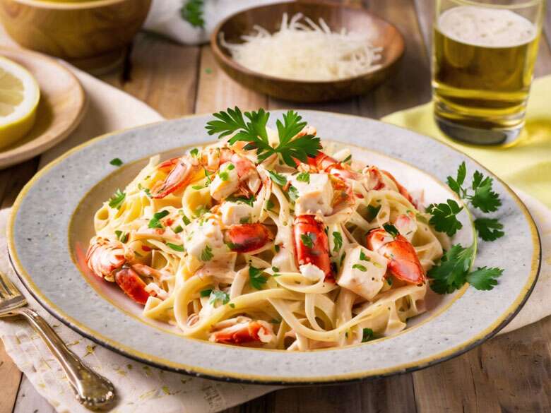 Lobster Alfredo Recipe