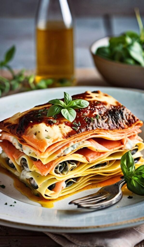 Salmon Lasagna Recipe