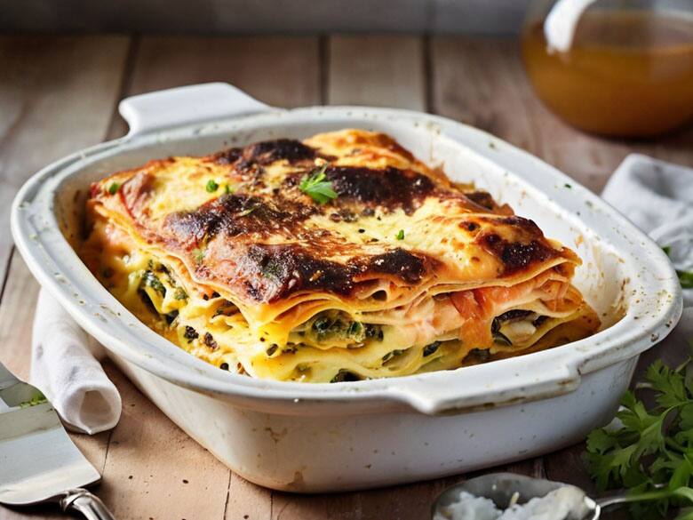 Salmon Lasagna Recipe