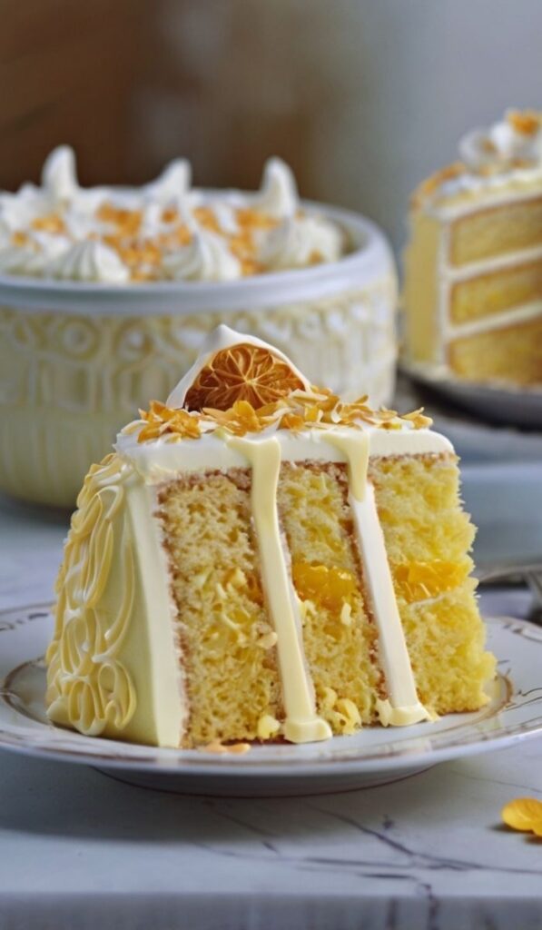 Yellow Velvet Cake Recipe