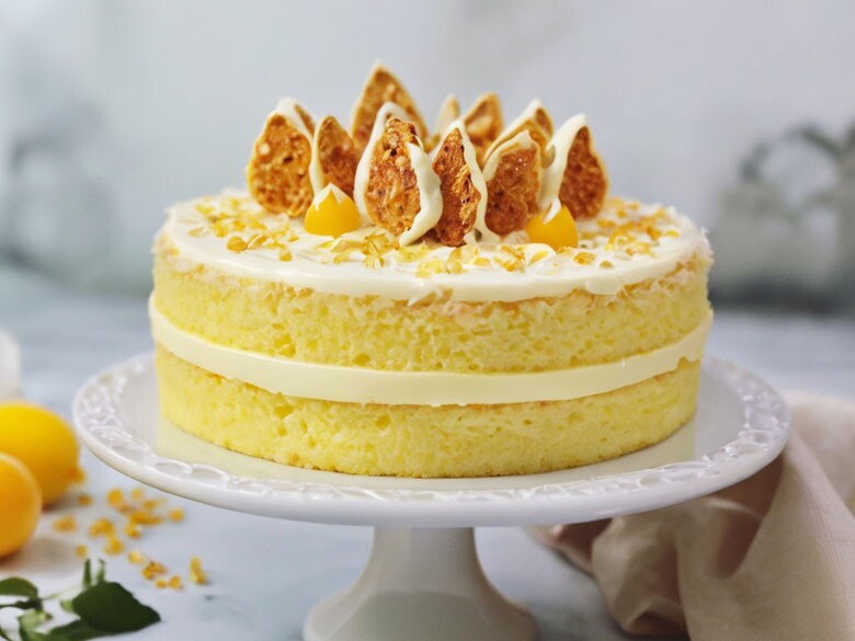 Yellow Velvet Cake Recipe