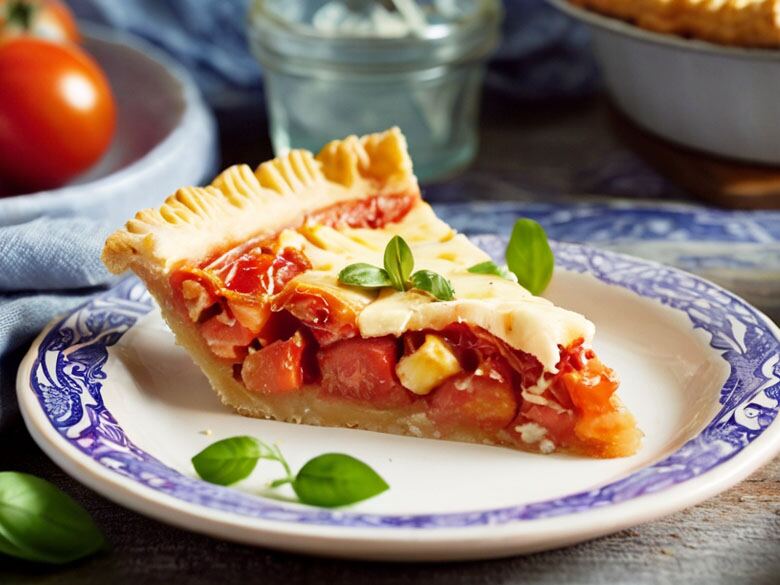 Southern Tomato Pie Recipe