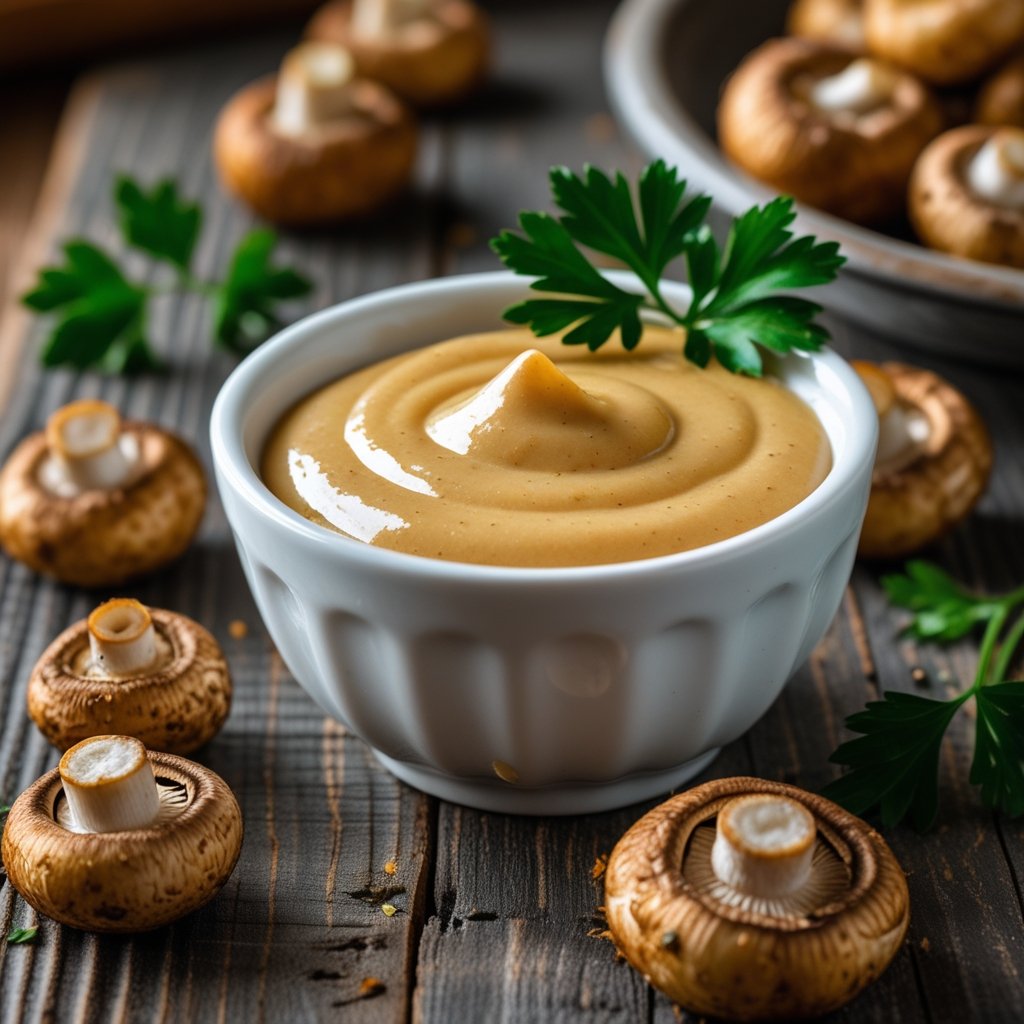 Fried Mushroom Dipping Sauce Recipe