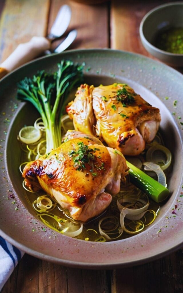 Chicken Thighs And Leeks Recipe