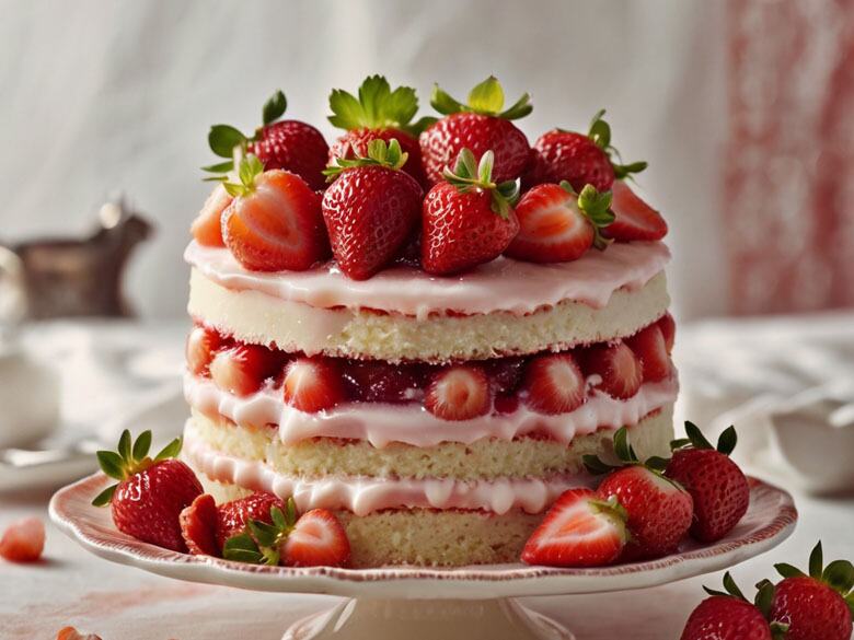 Edgars Strawberry Cake Recipe