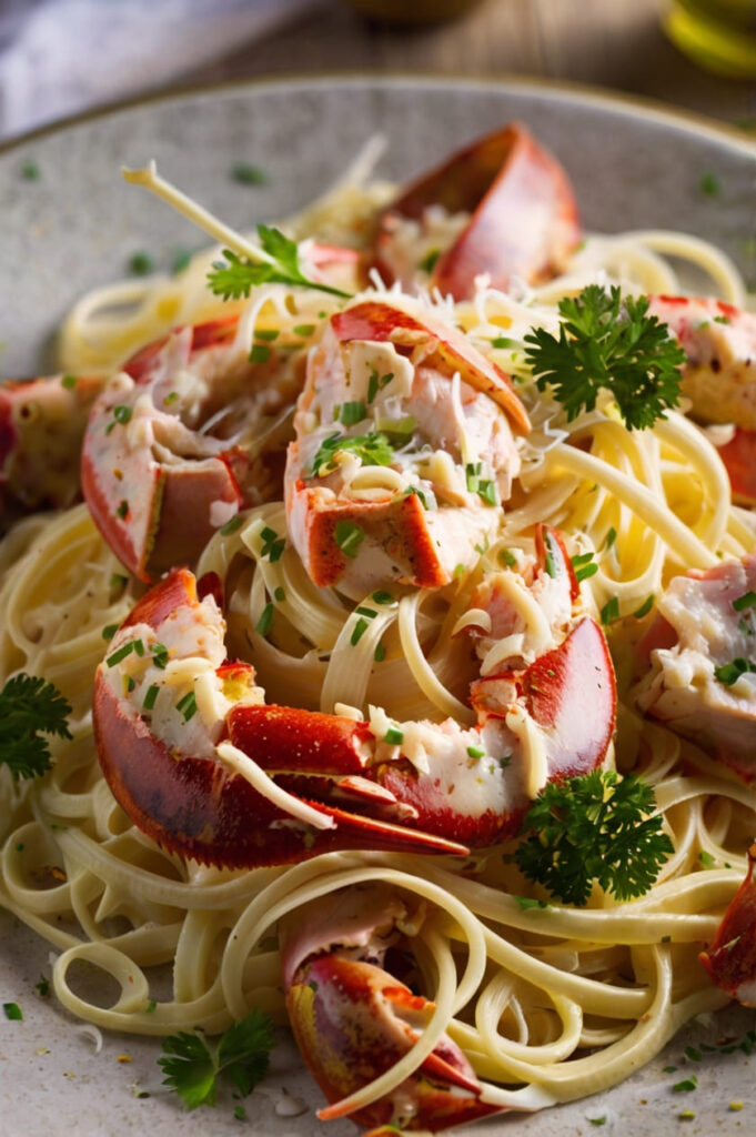 Lobster Alfredo Recipe