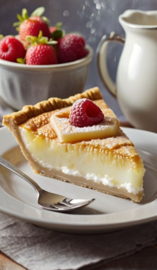 Wick's Sugar Cream Pie Recipe