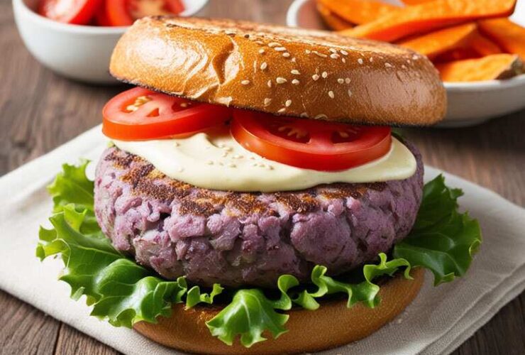 Taro Burger Recipe