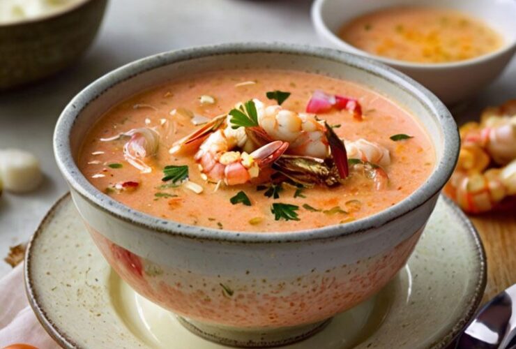 Crab And Shrimp Seafood Bisque Recipe