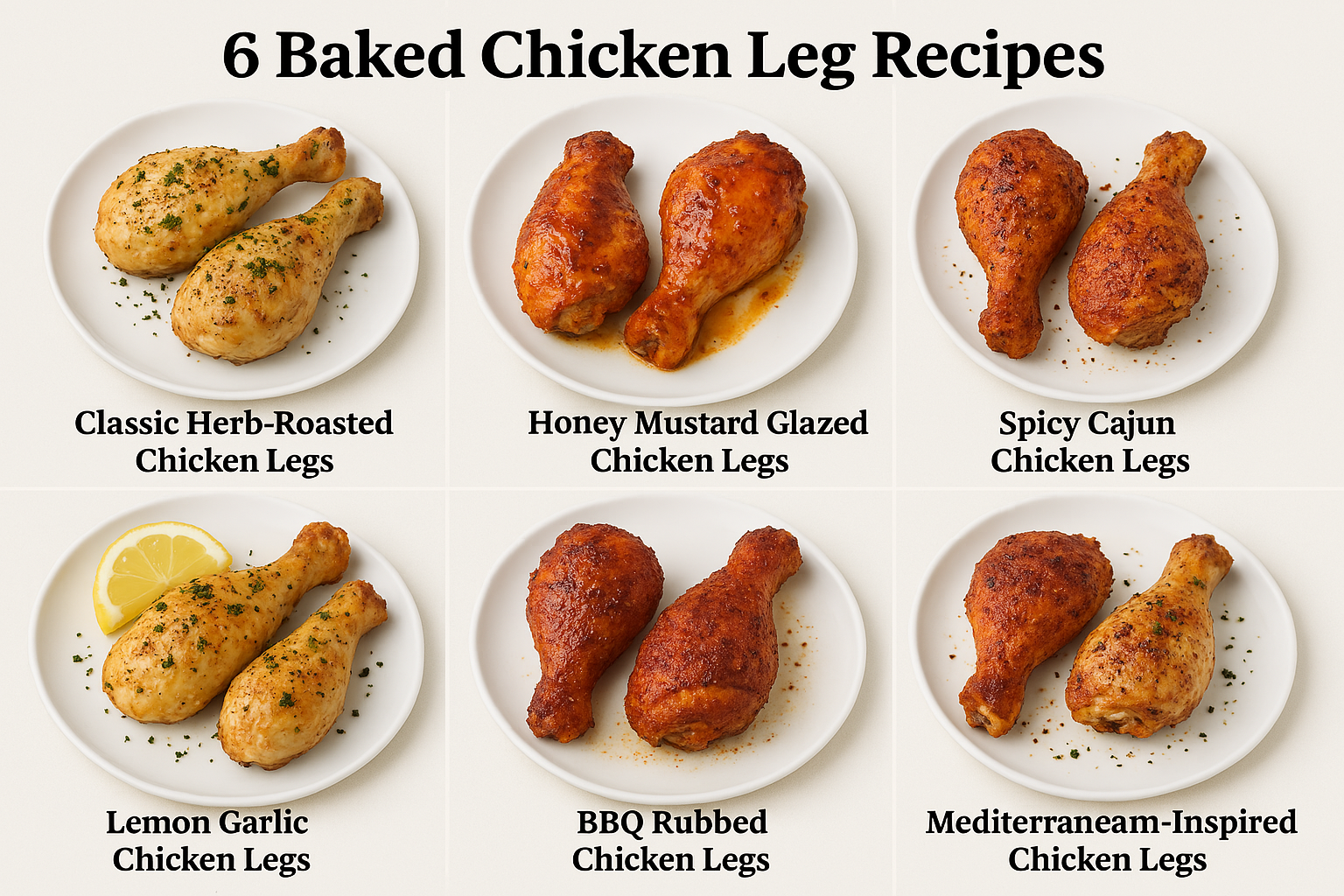 6 Baked Chicken Leg Recipes - Recipes Walay