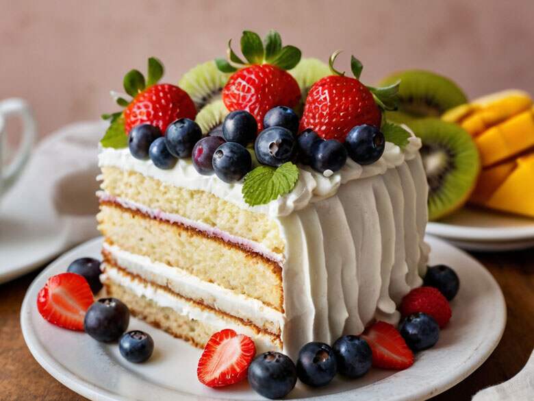 Fruit Basket Cake Recipe