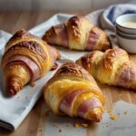 Baked Ham And Cheese Croissants Recipe