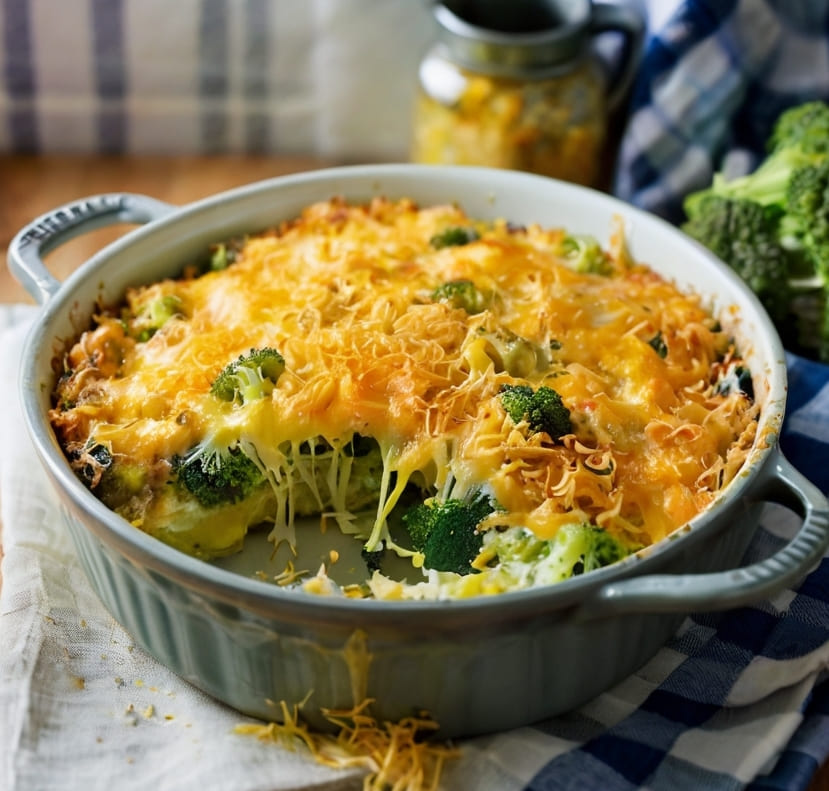 Cheesy Broccoli Casserole Recipe