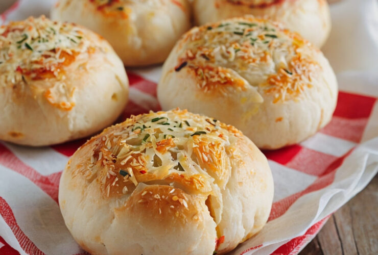 Baked Cheese Buns Recipe