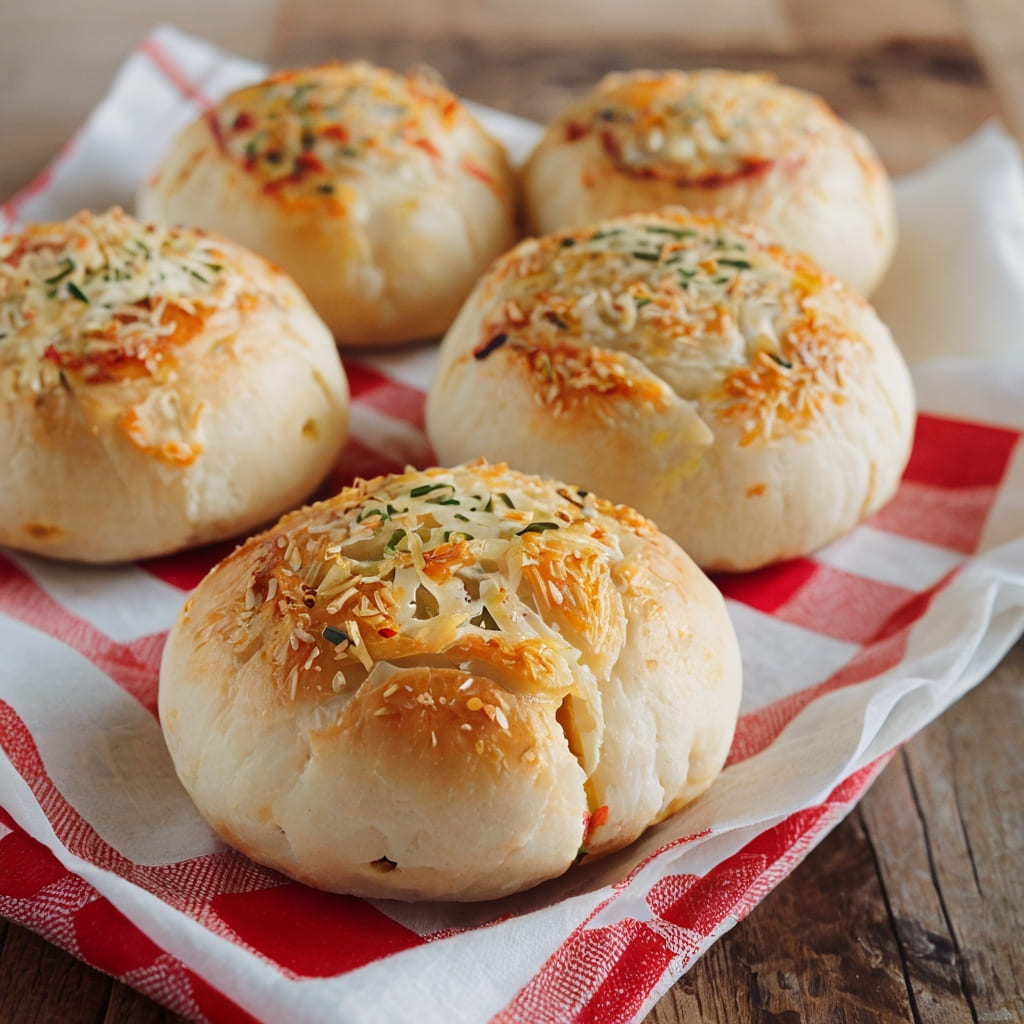Baked Cheese Buns Recipe