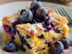 Blueberry Lemon Dump Cake Recipe