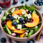 Blueberry Peach Feta Salad Recipe