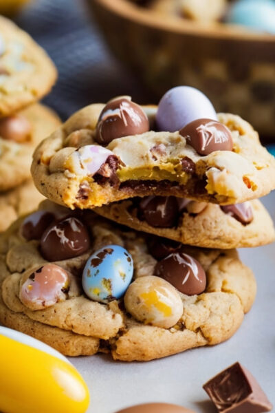 Cadbury Mini Egg Cookies Recipe