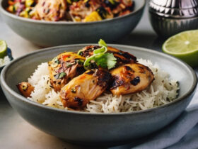 Caribbean Jerk Chicken and Rice Recipe