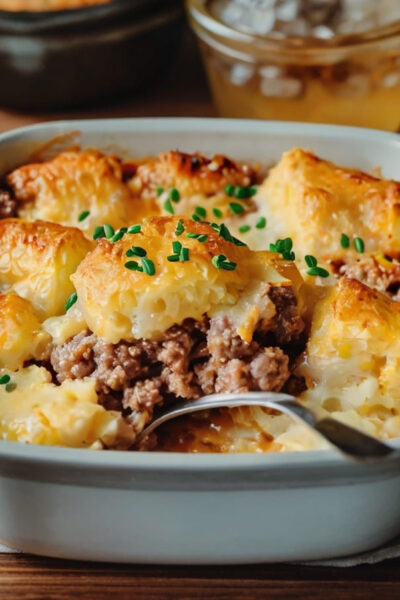 Cheddar Bay Ground Beef Cobbler Recipe