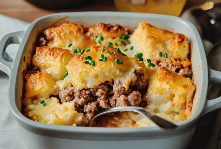 Cheddar Bay Ground Beef Cobbler Recipe