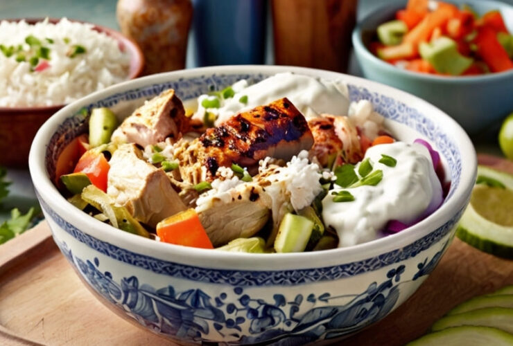 Chicken Shawarma Bowl Recipe