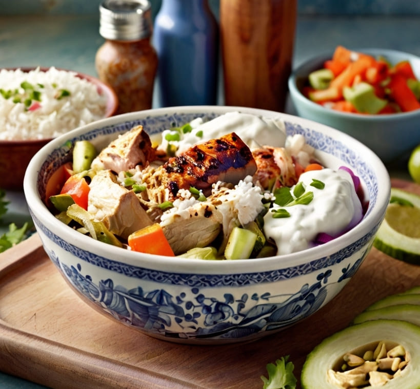 Chicken Shawarma Bowl Recipe