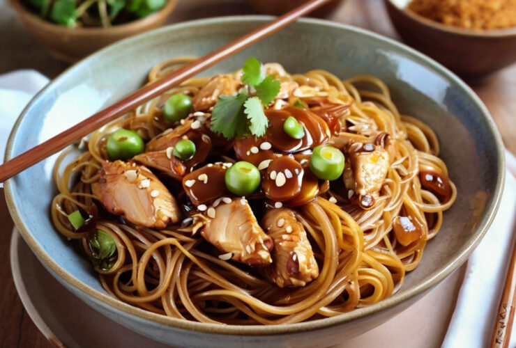 Chicken Teriyaki Noodles Recipe