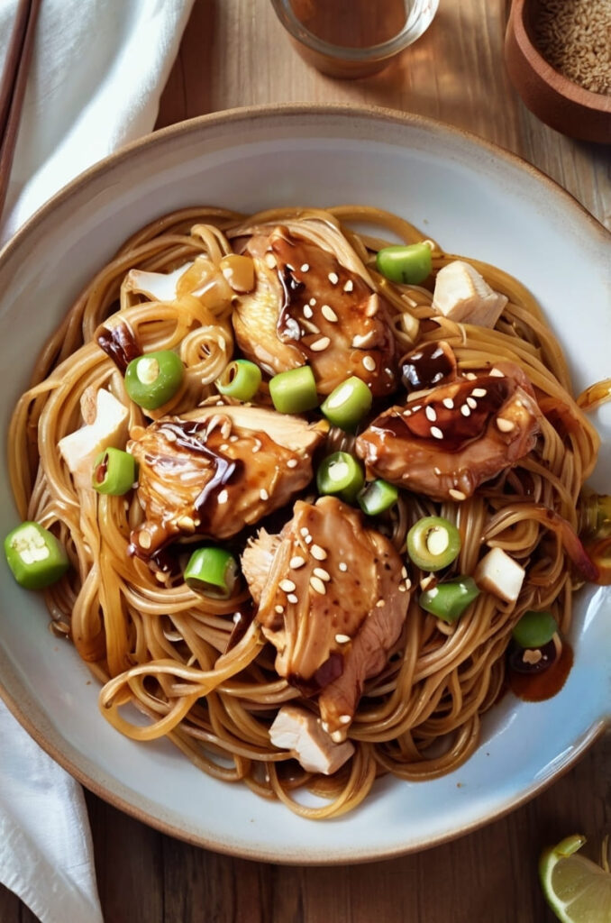 Chicken Teriyaki Noodles Recipe