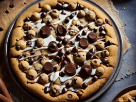Classic Chocolate Chip Cookie Pizza
