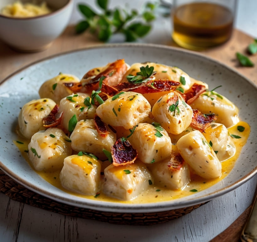 Creamy Crac Chicken Gnocchi Recipe