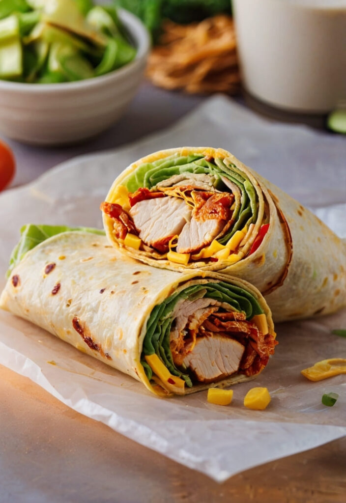 Crispy Chicken Bacon Ranch Wrap Recipe