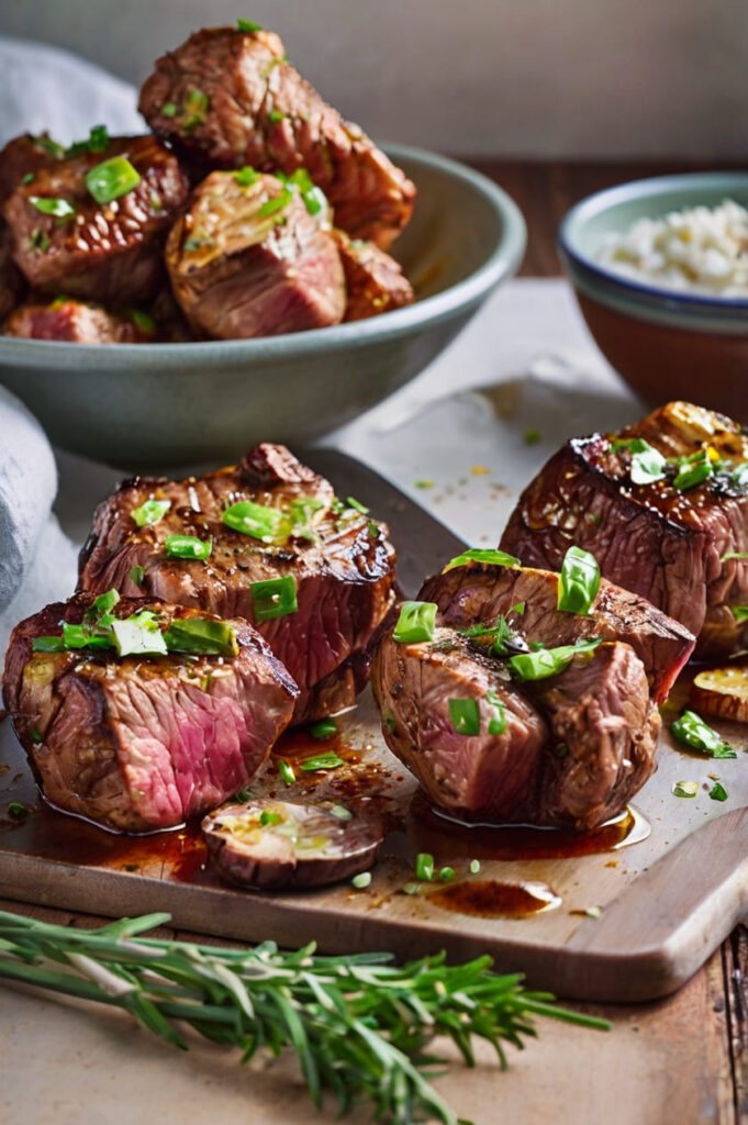 Garlic Butter Steak Bites Recipe