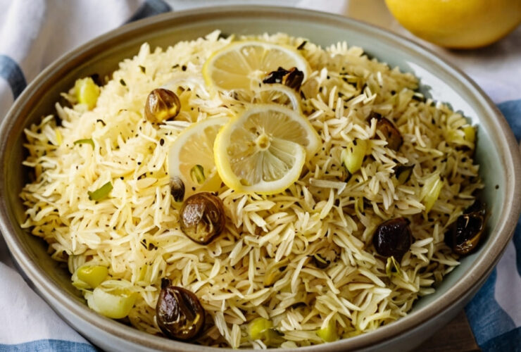 Greek Lemon Rice Recipe