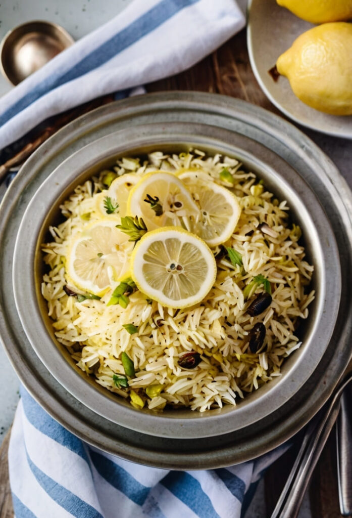 Greek Lemon Rice Recipe