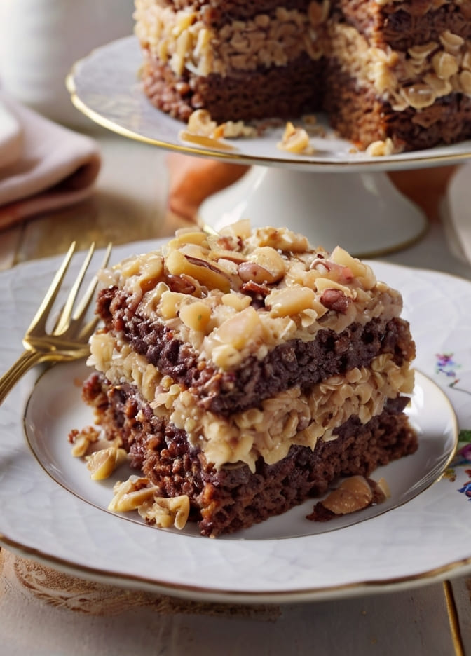 Homemade German Chocolate Cake Recipe