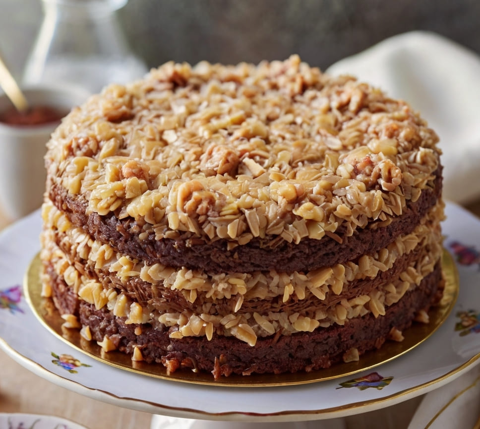 Homemade German Chocolate Cake Recipe