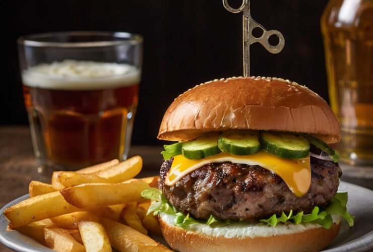 Irish Pub Burger Recipe