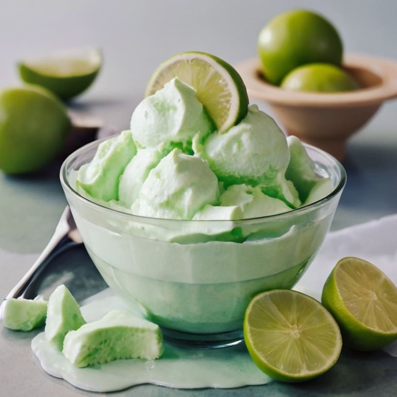 Ninja Creami Lime Sherbet Recipe