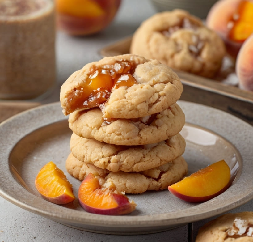 Peach Cobbler Cookies Recipe