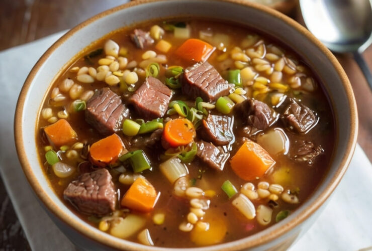 Pioneer Woman Beef Barley Soup Recipe