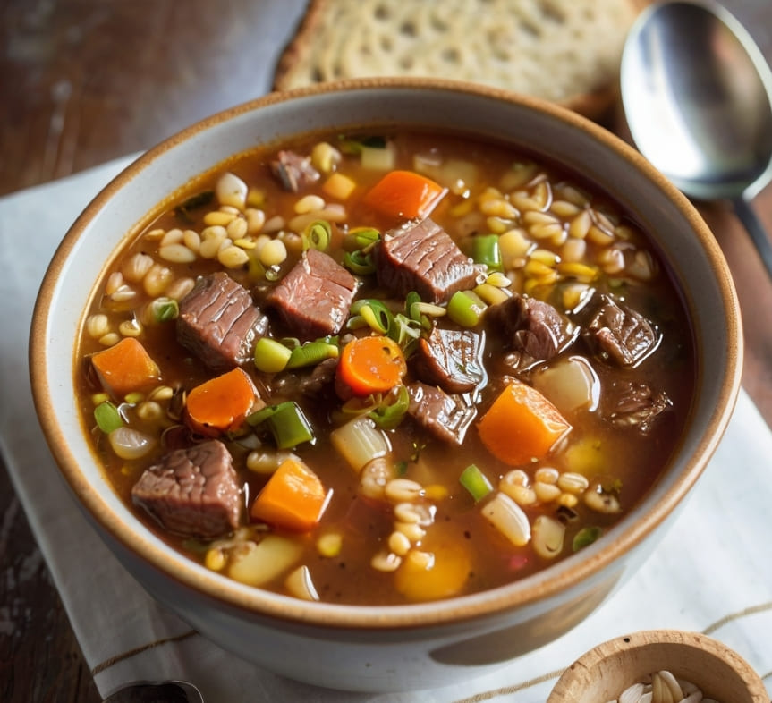 Pioneer Woman Beef Barley Soup Recipe