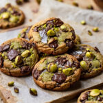 Pistachio Cream Chocolate Chip Cookies Recipe