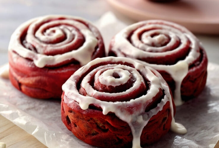 Red Velvet Cinnamon Rolls Recipe