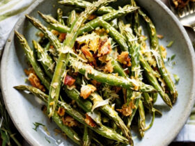 Roasted Parmesan Green Beans Recipe