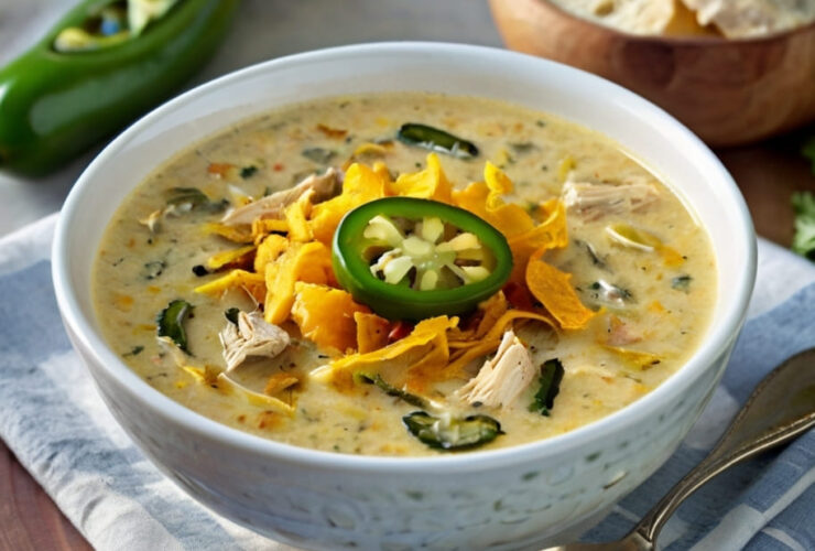 Spicy Jalapeño Popper Chicken Soup Recipe