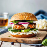Spinach Feta Turkey Burgers Recipe