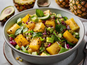 Tropical Quinoa Pineapple Salad