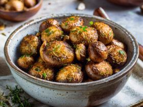 Air Fryer Ranch Mushrooms Recipe